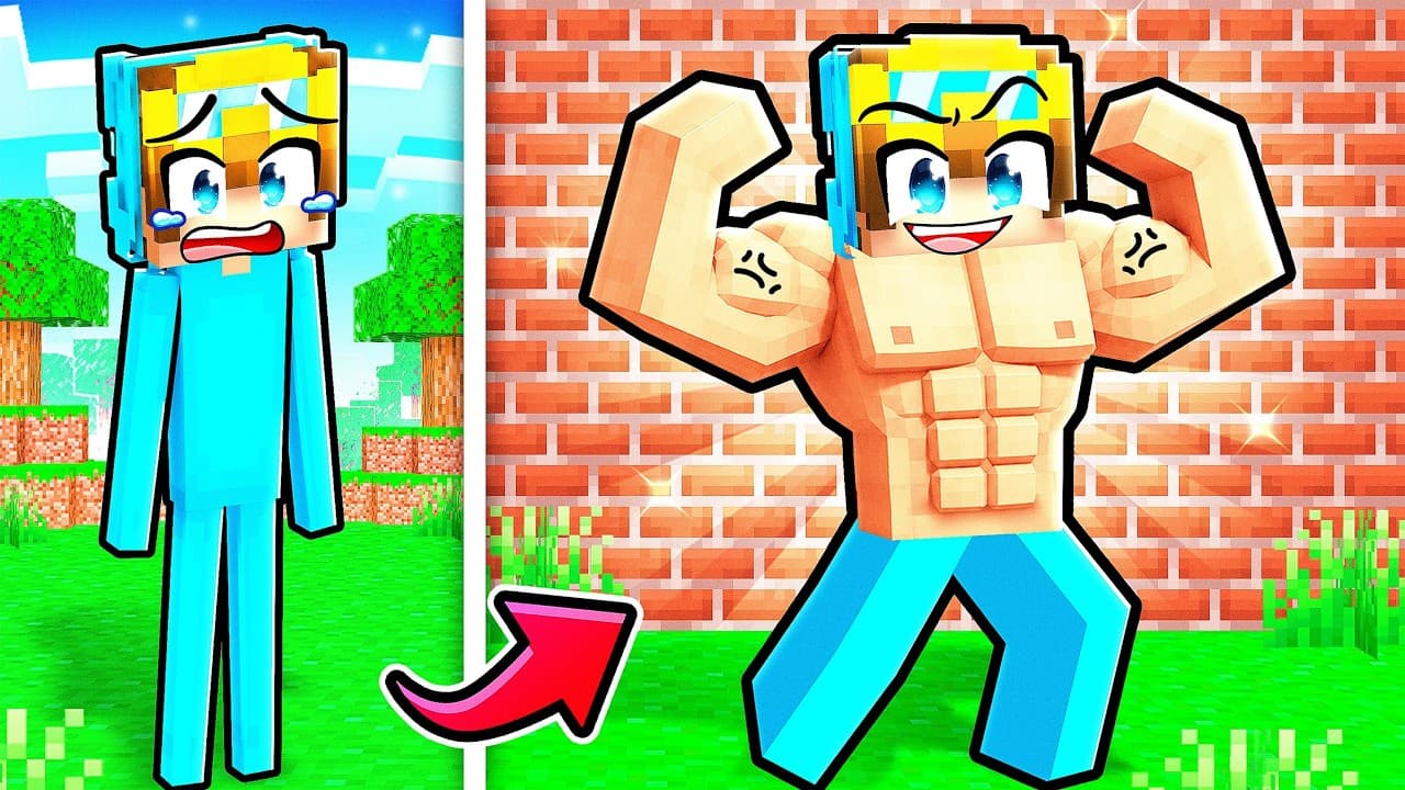 Nico Became TOO STRONG in Minecraft!