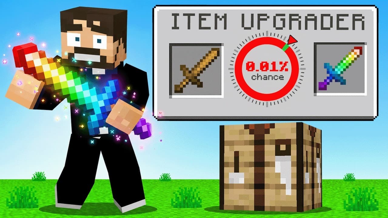 0.01% Chance of UPGRADING in Minecraft