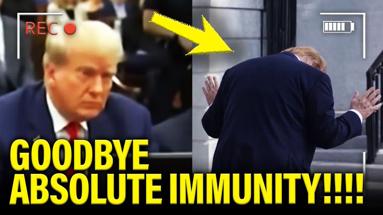 Trump DESTROYS his IMMUNITY with INCRIMINATING Court ADMISSION!!!
