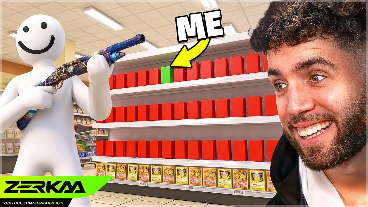 We Played Meccha Chameleon In A *CARD SHOP*
