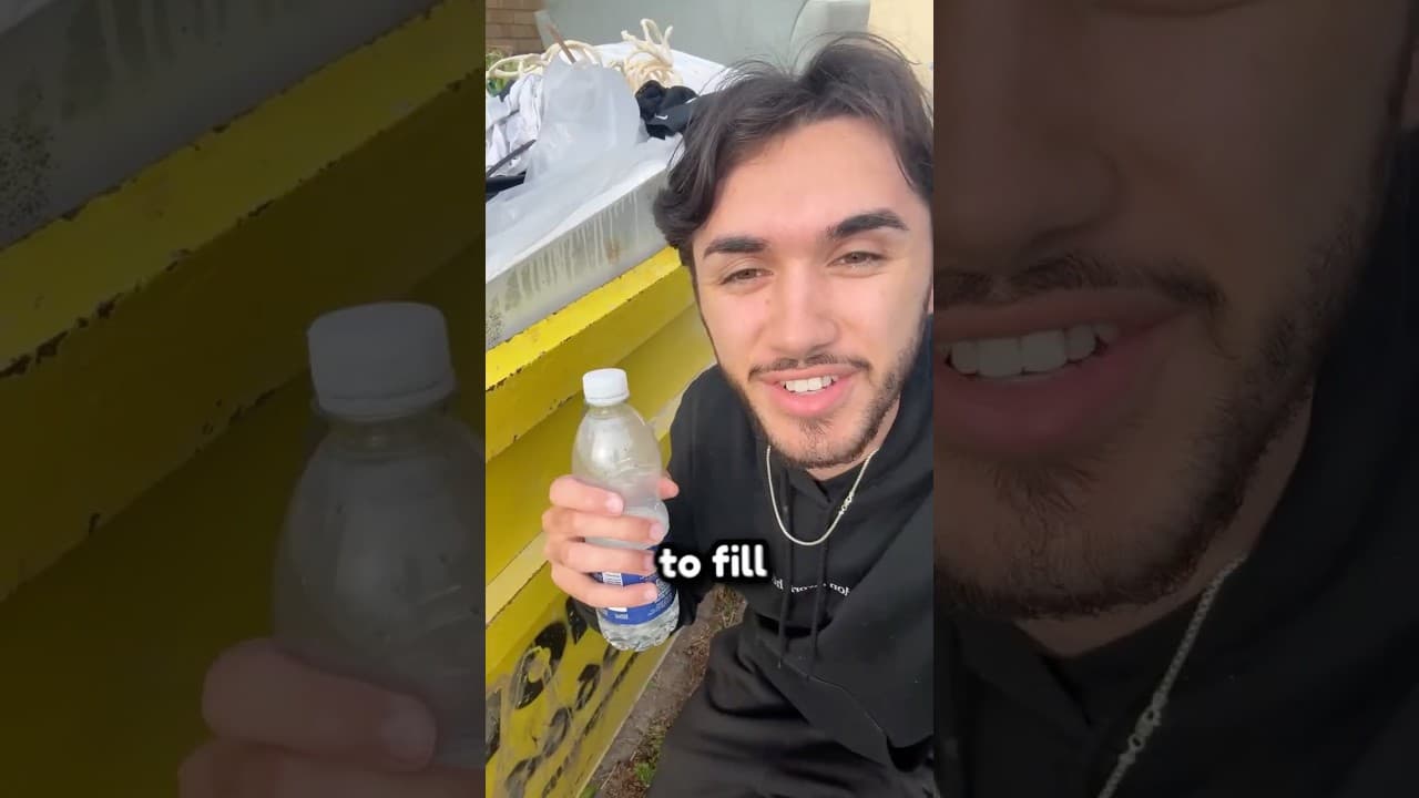He filled his bath with prime... #shorts #shortsfeed #youtubeshorts #cringe #lifehack #comedy #funny