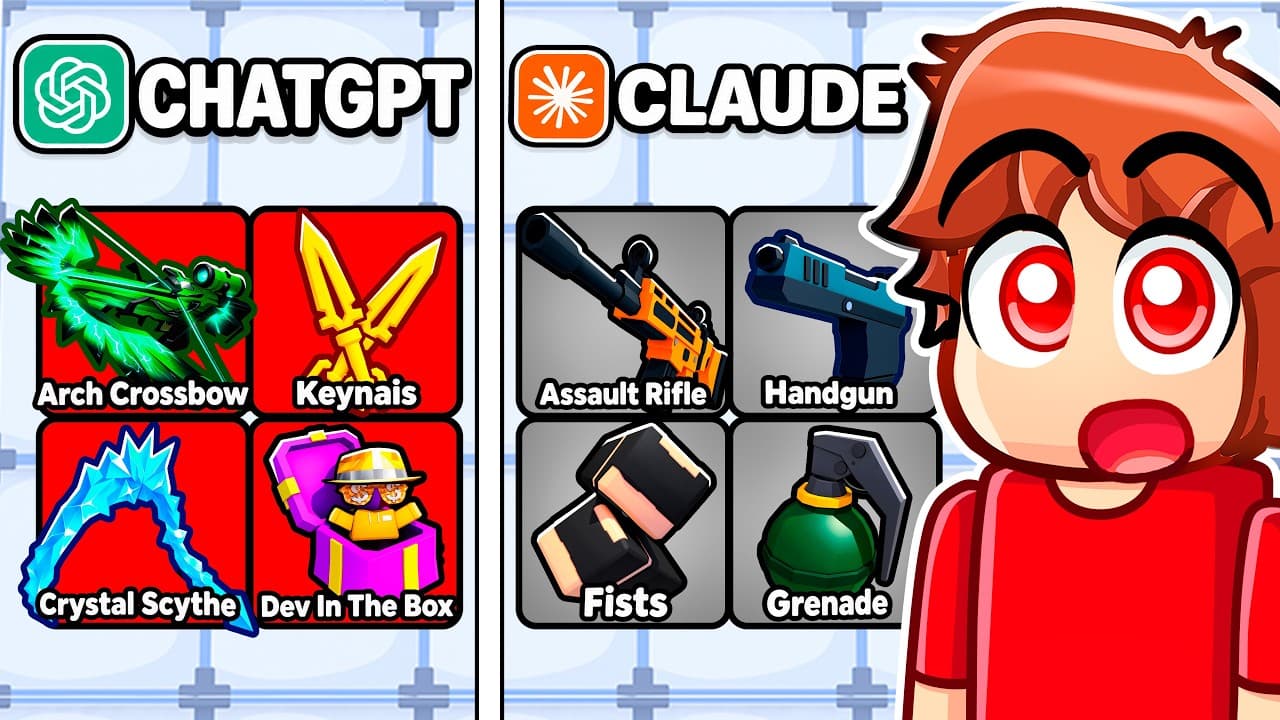 Rivals, but AI Chooses Our Loadout in Rivals...