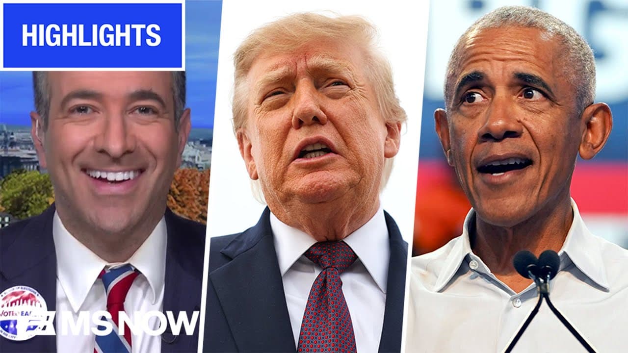 6 days to midterms: Voter suppression BOOMERANGS on GOP, Obama jabs Trump AGAIN | MS NOW Highlights