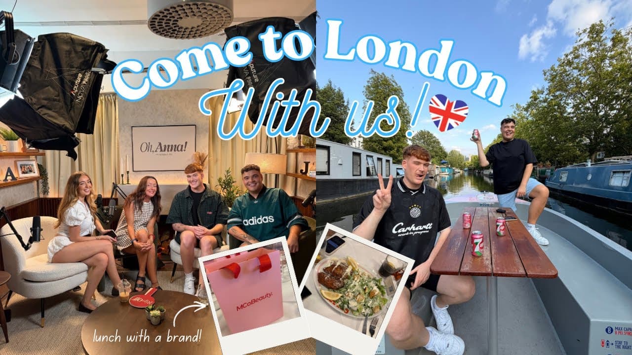 VLOG! Behind The Scenes Of A VERY Exciting Trip To London