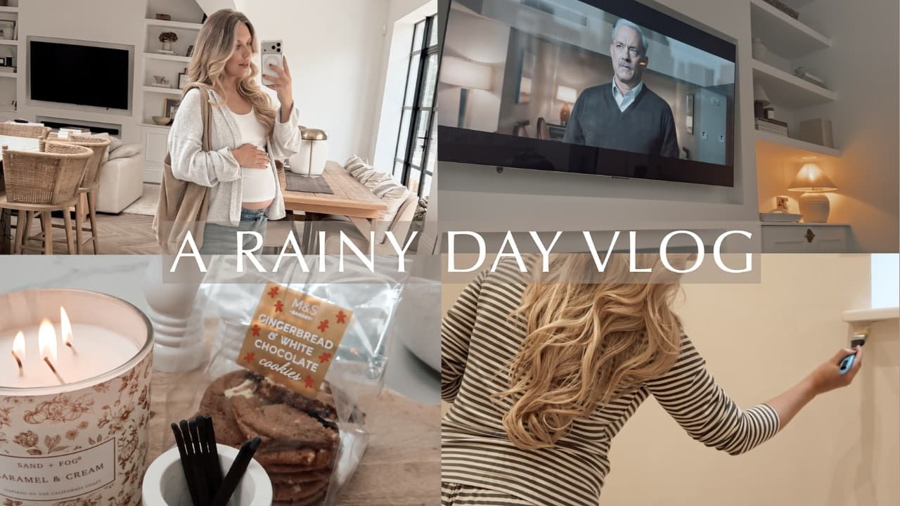 M&S CHRISTMAS & AUTUMN CAFE MENU | A rainy cosy day at home VLOG HAUL
