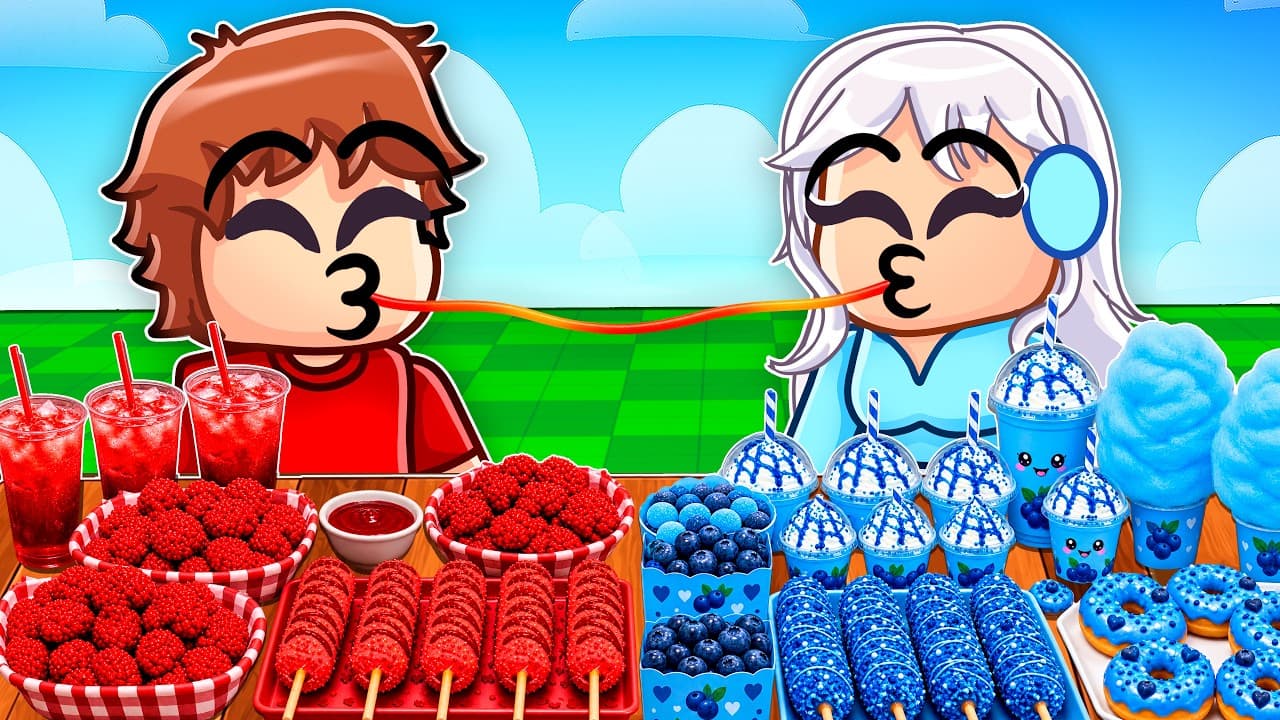 We Had a MUKBANG DATE in Roblox...
