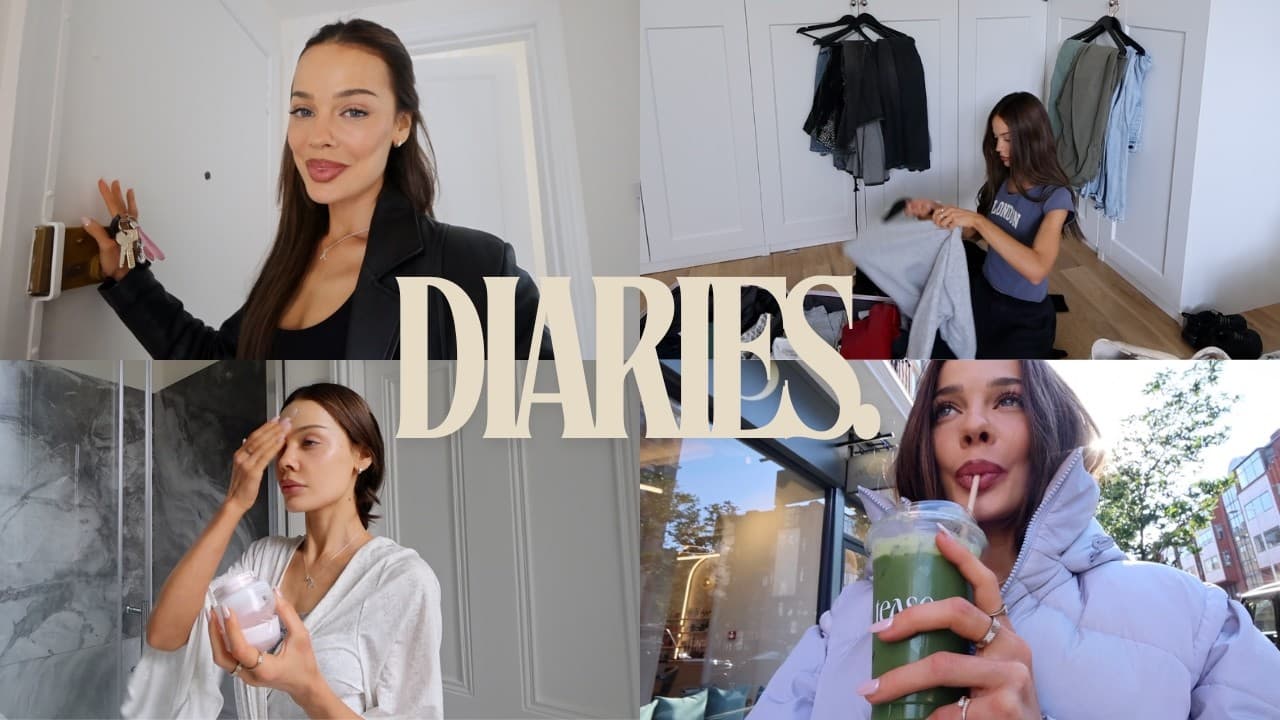 my first week in London, organising my wardrobe & exploring!