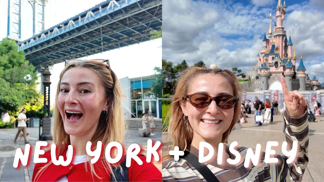 FINAL fun-employment vlog!!! Birthday trip to NYC and mystery shoot at Disneyland Paris