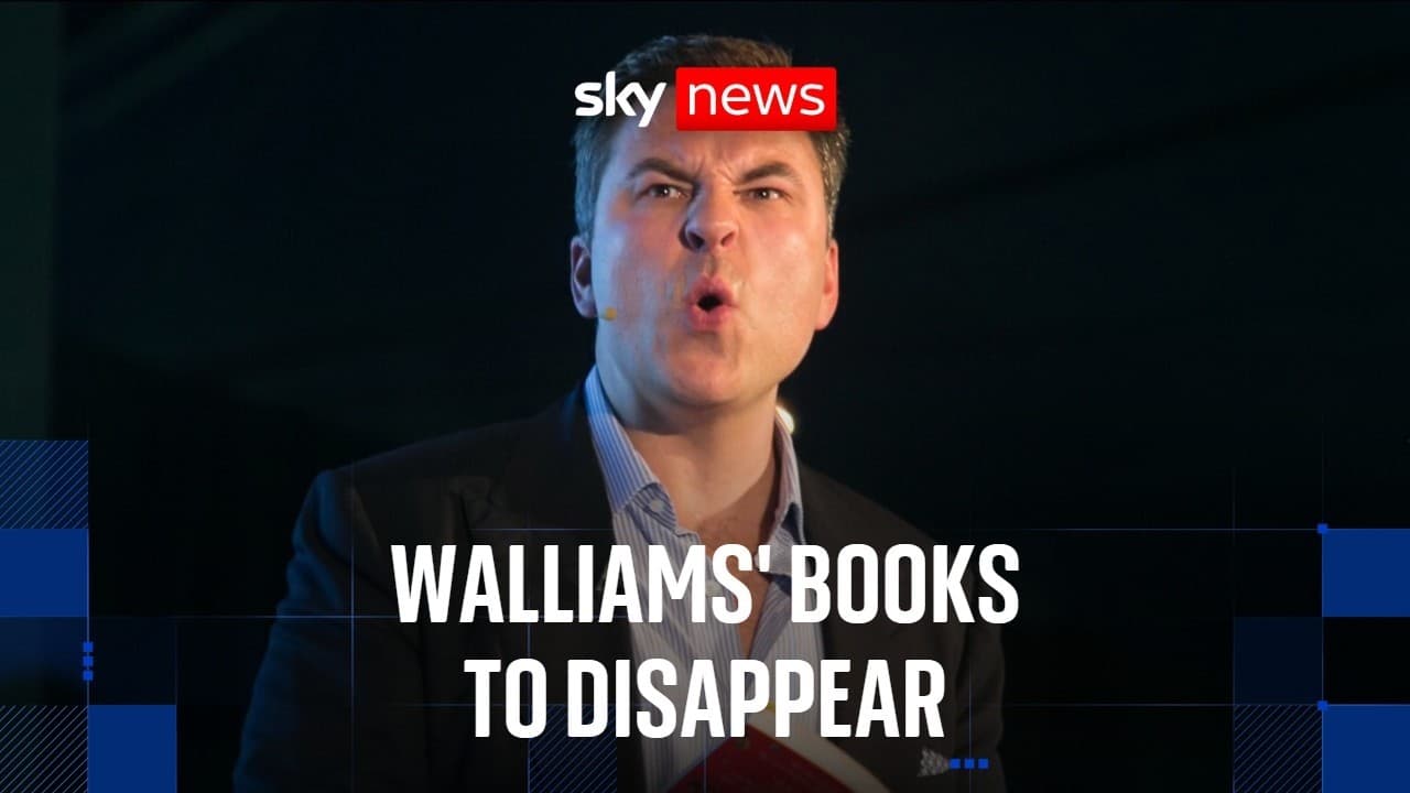 Walliams' books will disappear says publisher