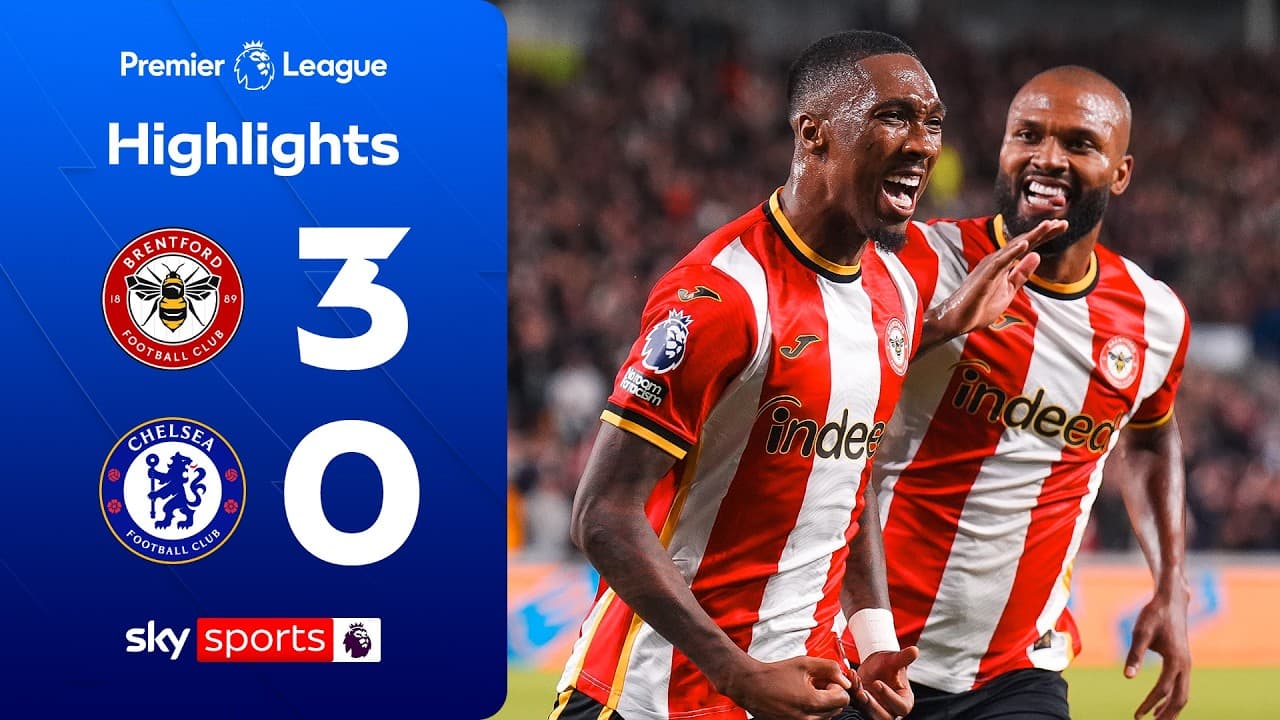 Bees crush Chelsea defence in second half ⚡️ | Brentford 3-0 Chelsea | Premier League Highlights