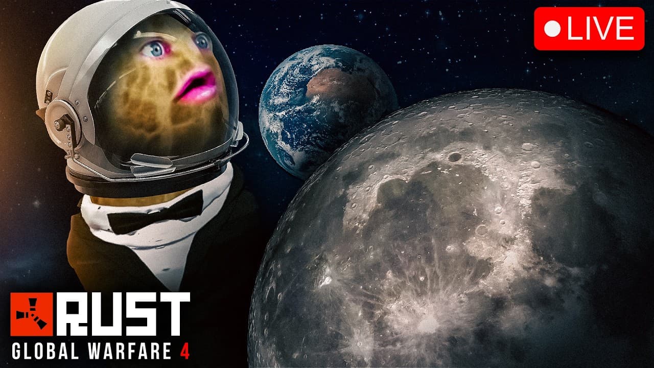 đź”´LIVE | RUST: GLOBAL WARFARE | MOON LAUNCH AT 4PM CT | 3 NUKES ON THE MOON | FINAL DAY | #BUNGULATE