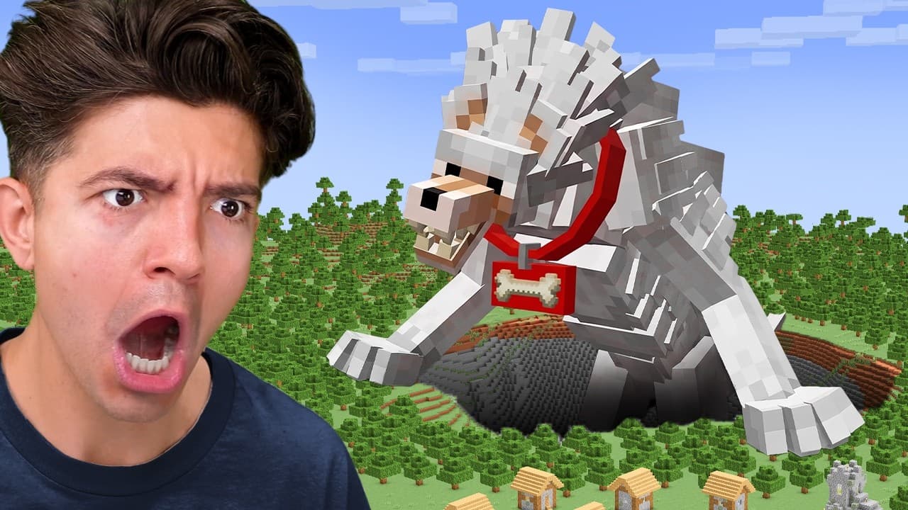 I Evolved My Dog In Minecraft!