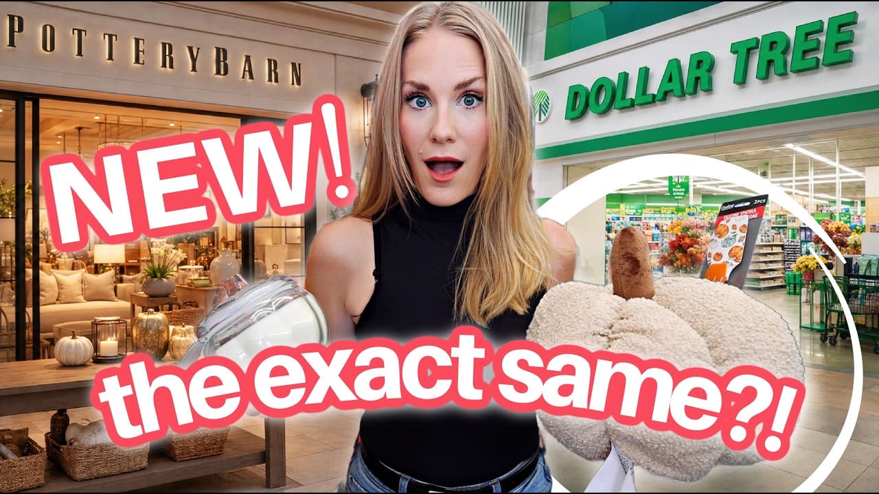 Dollar Tree Just Stocked REAL Pottery Barn & William Sonoma Dupes! ๐ ๐