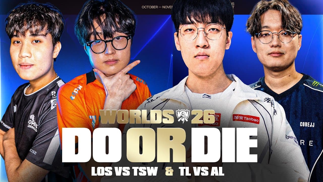 DO OR DIE - TL TAKE ON AL & TSW TAKE ON LOS TO SURVIVE AT WORLDS 2026