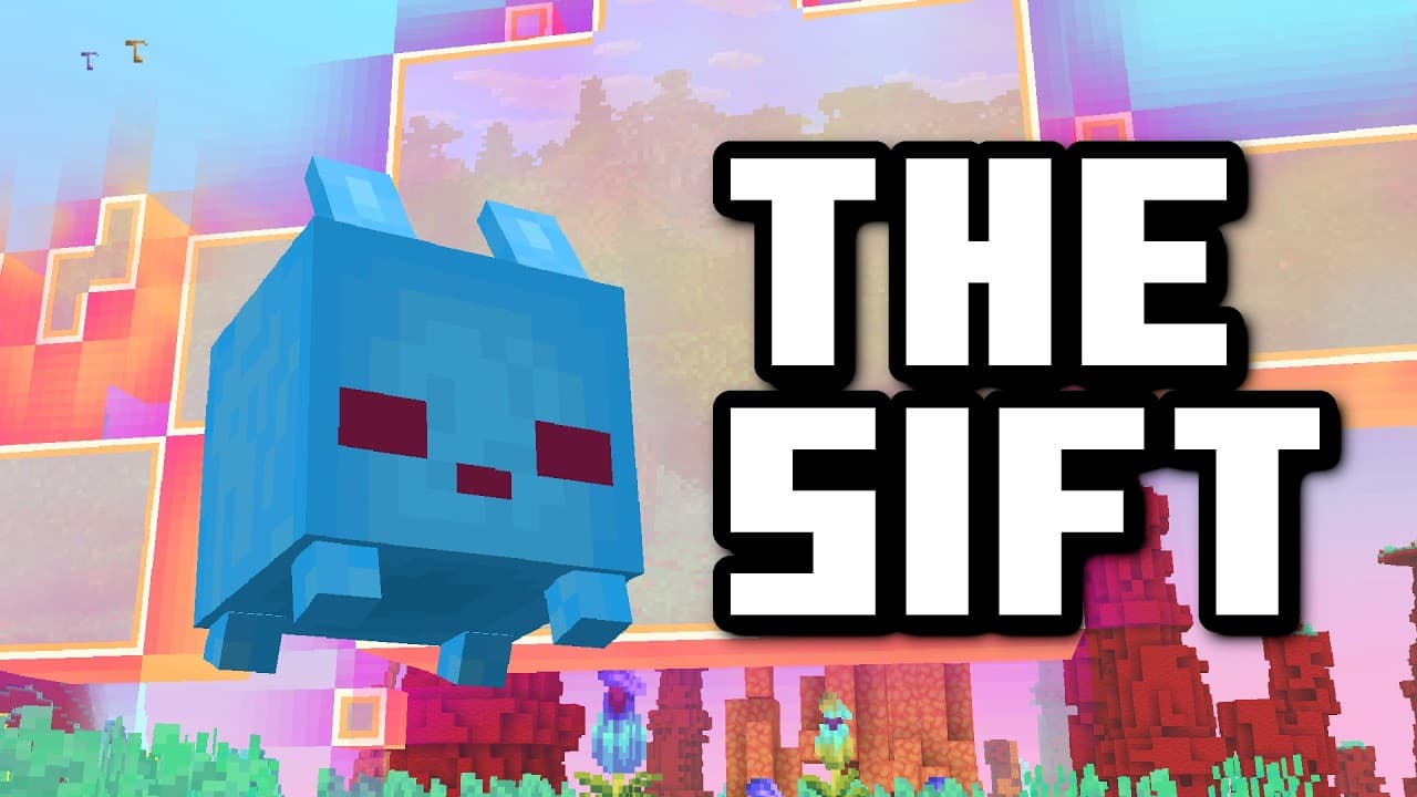 The Sift (4th) Dimension, in Minecraft.