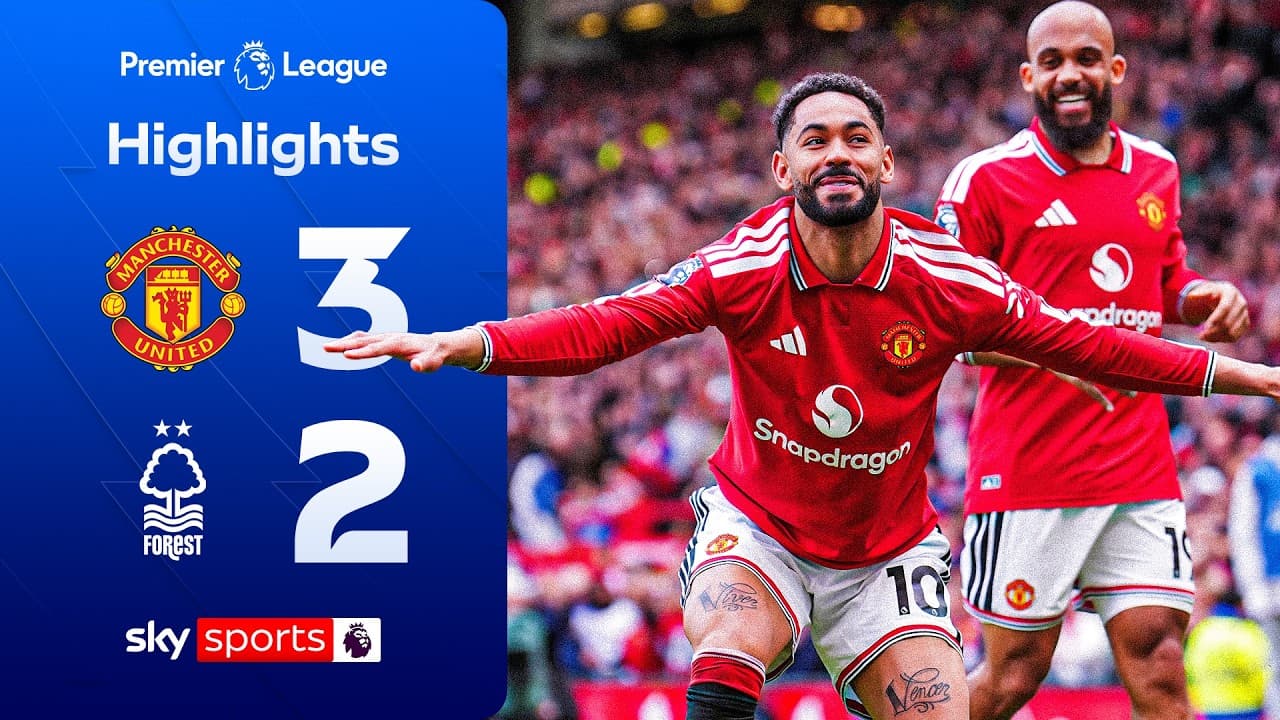 Red Devils win THRILLER as Bruno equals record! ๐ฅ | Man Utd 3-2 N'Forest | Premier League Highlights