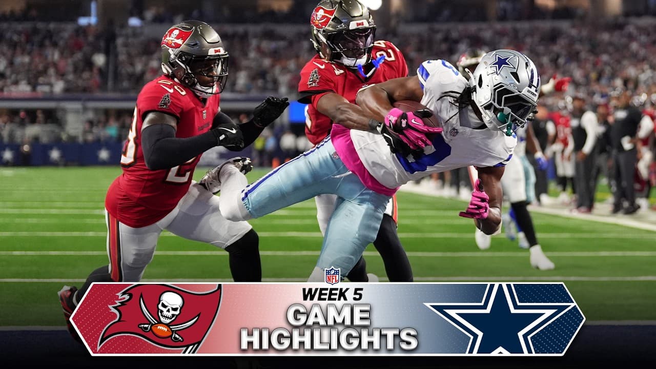 Tampa Bay Buccaneers vs Dallas Cowboys Game Highlights | 2026 NFL Season Week 5