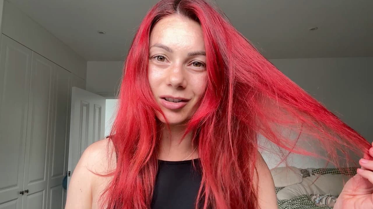 the secret to my red hair, my dad is now a vlogger and a full on week