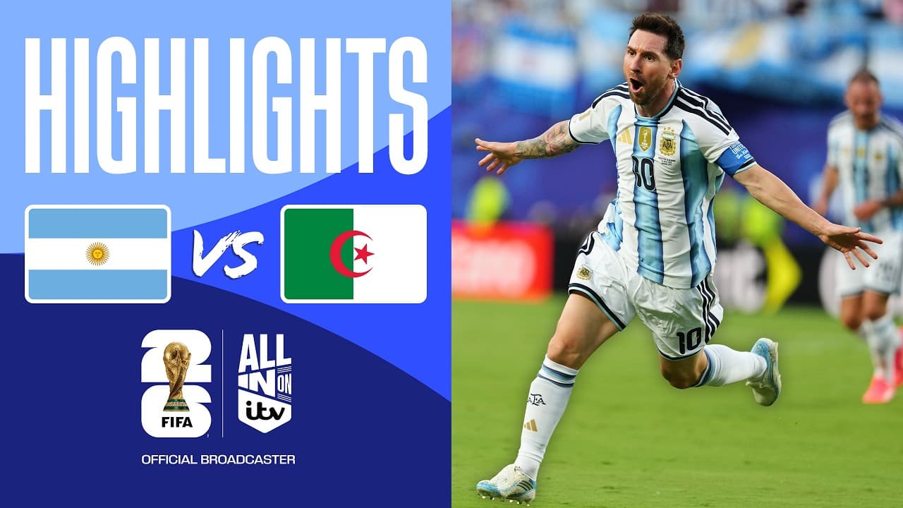 HIGHLIGHTS - Argentina v Algeria | Holders begin title defence | FIFA World Cup 2026