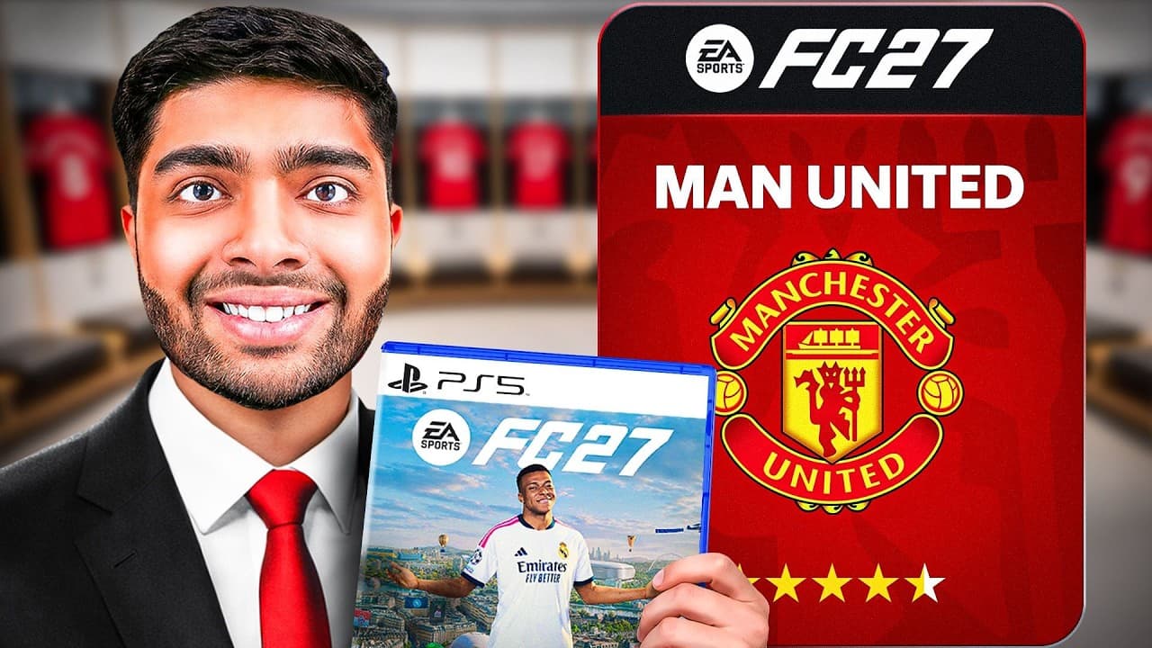 I Become the Man Utd Manager… in FC 27