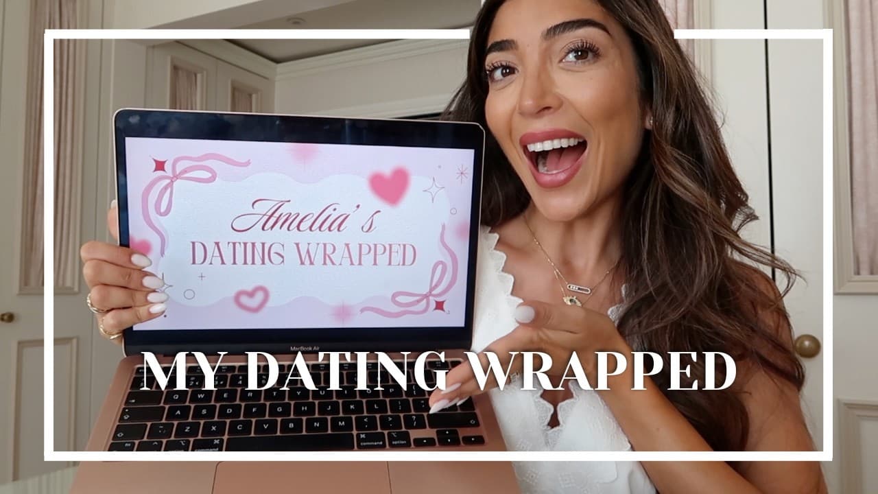 MY DATING WRAPPED! + ENGAGEMENT RING | Amelia Liana