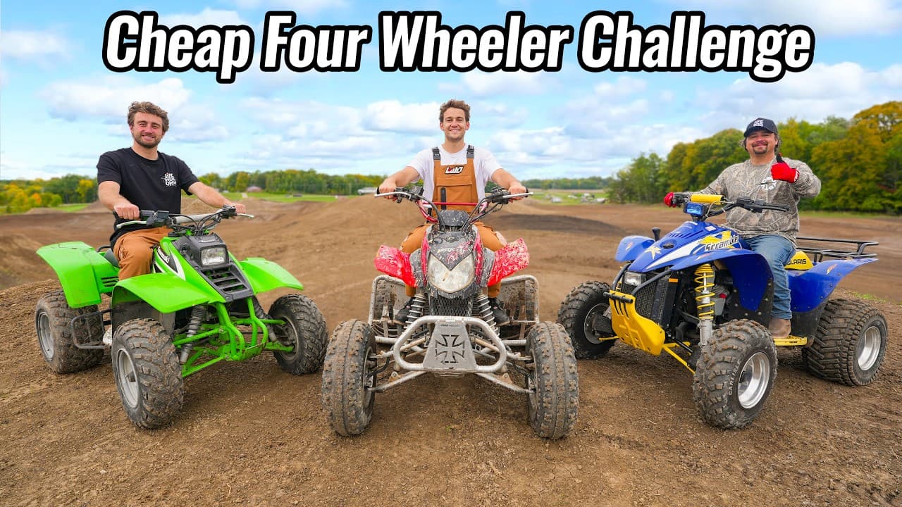 Cheap Four Wheeler Challenge!