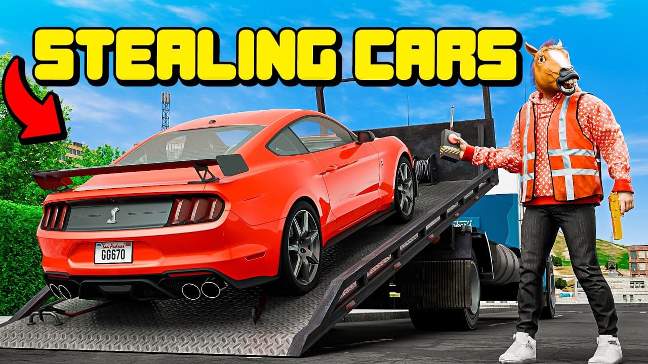 Starting A Fake Tow Company To Steal Cars In GTA 5 RP