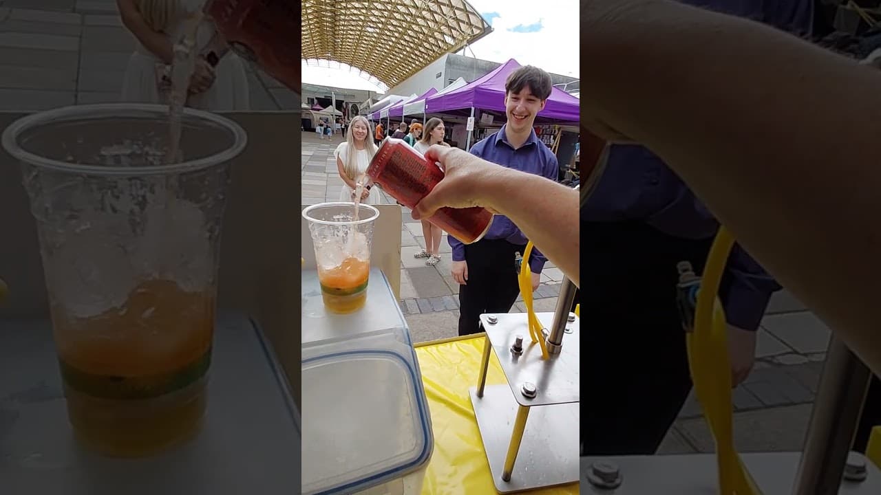 Monster Punch Lemonade! It's always fun doing a custom ๐ #rebellade #uklemonade #lemonadestall
