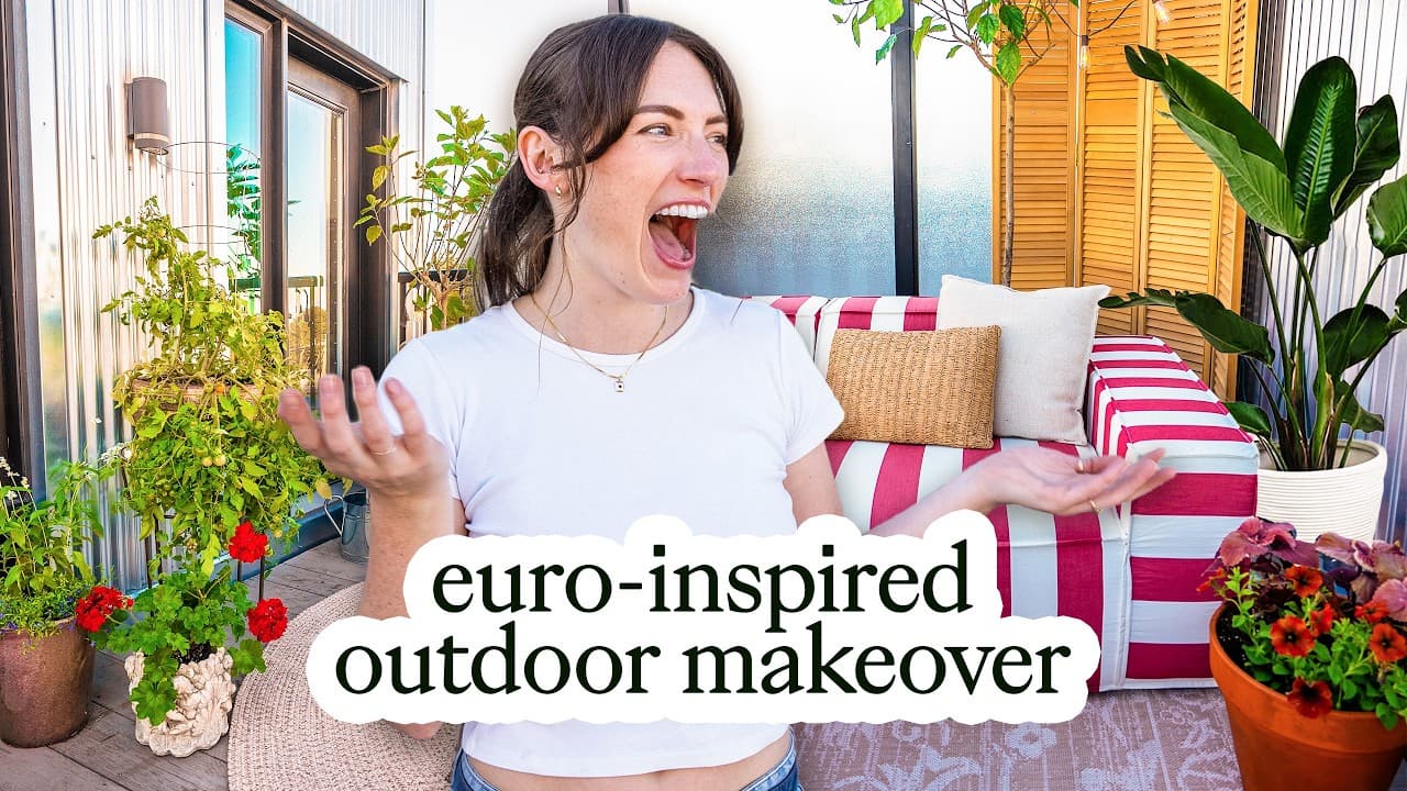 I avoided this makeover for 15 years | outdoor patio makeover