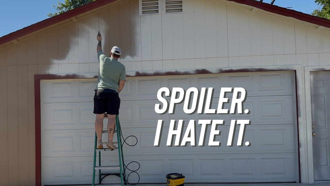 Painting The Entire Garage and Then Hating It…