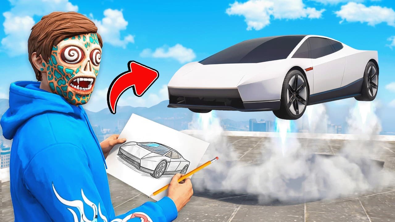 Everything I DRAW, Comes to LIFE in GTA!