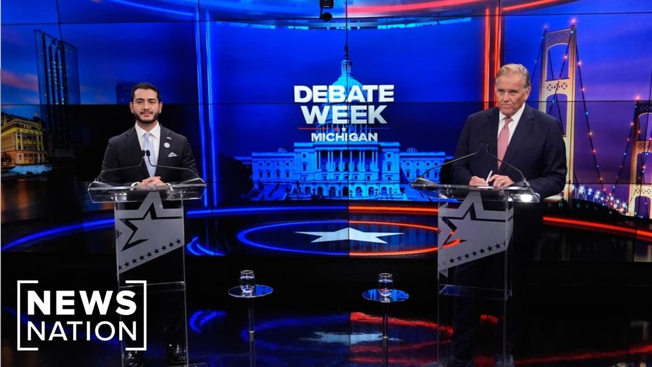 Abdul El-Sayed vs. Mike Rogers Michigan Senate debate