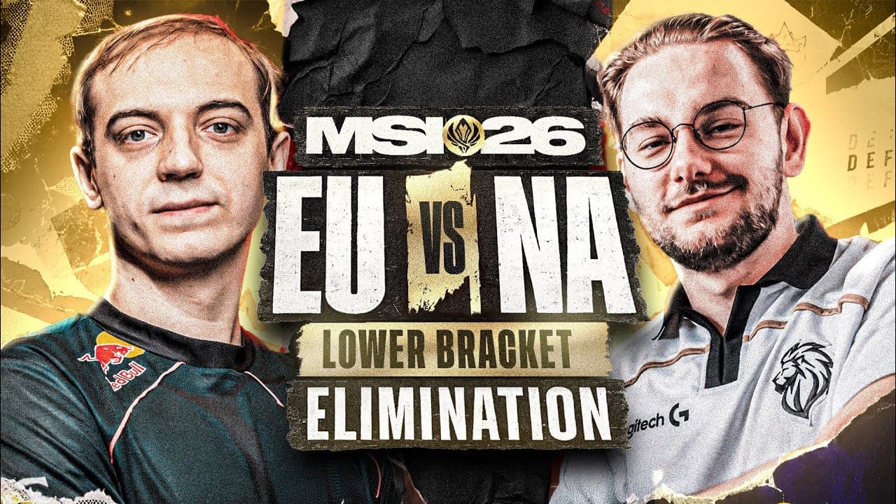 NA VS EU FOR TOP 3 - G2 VS LYON - MSI 2026