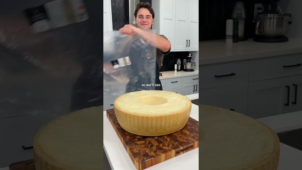 How to clean your cheese wheel