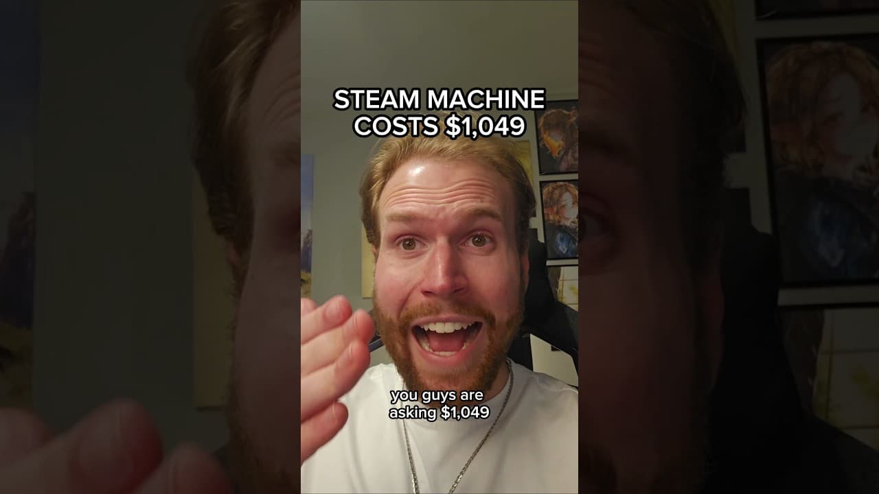 STEAM MACHINE COSTS $1,049 #shorts