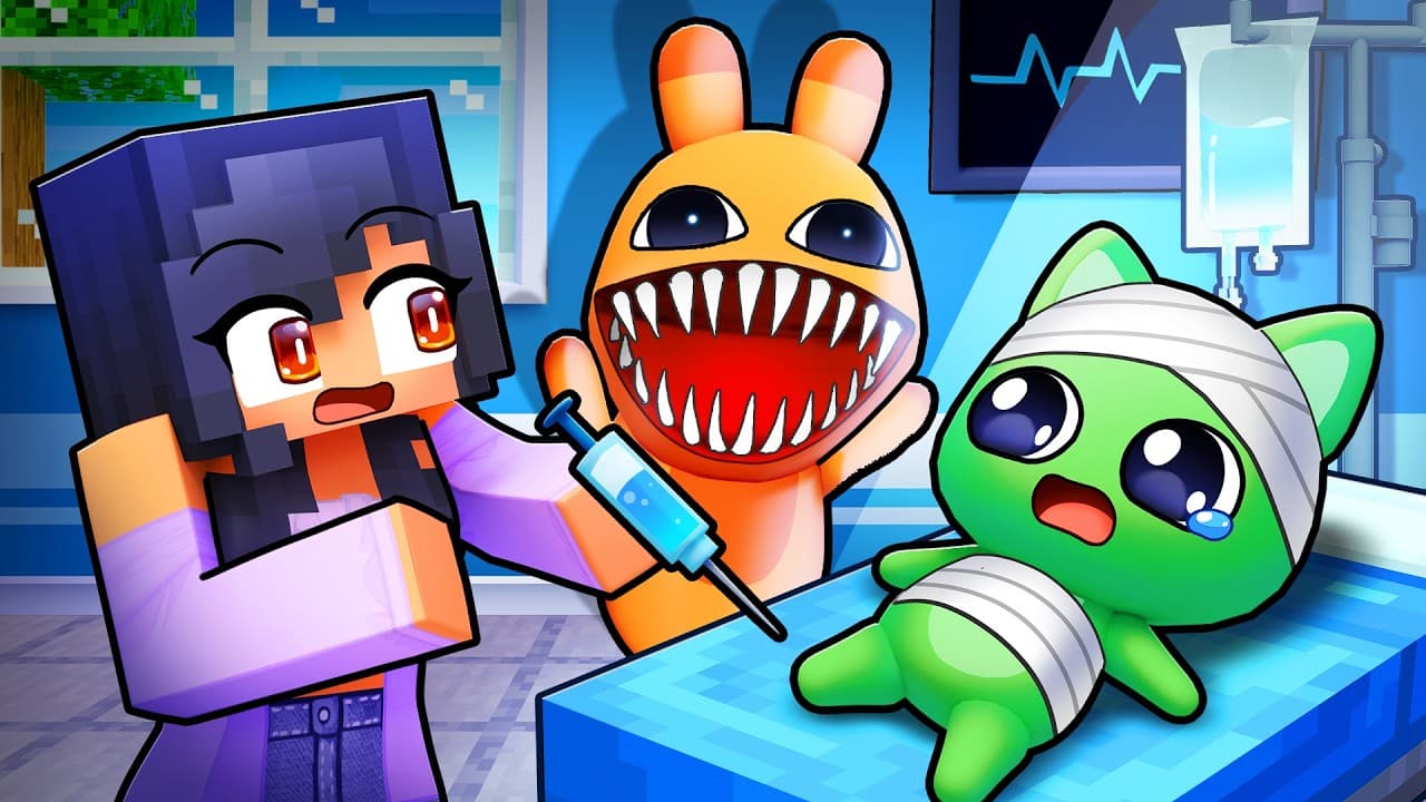 Running an ANIMAL HOSPITAL in Minecraft!