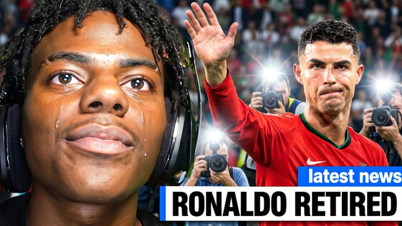 RONALDO RETIRED??? + SPEED VS EKITIKE 🇫🇷⚽️