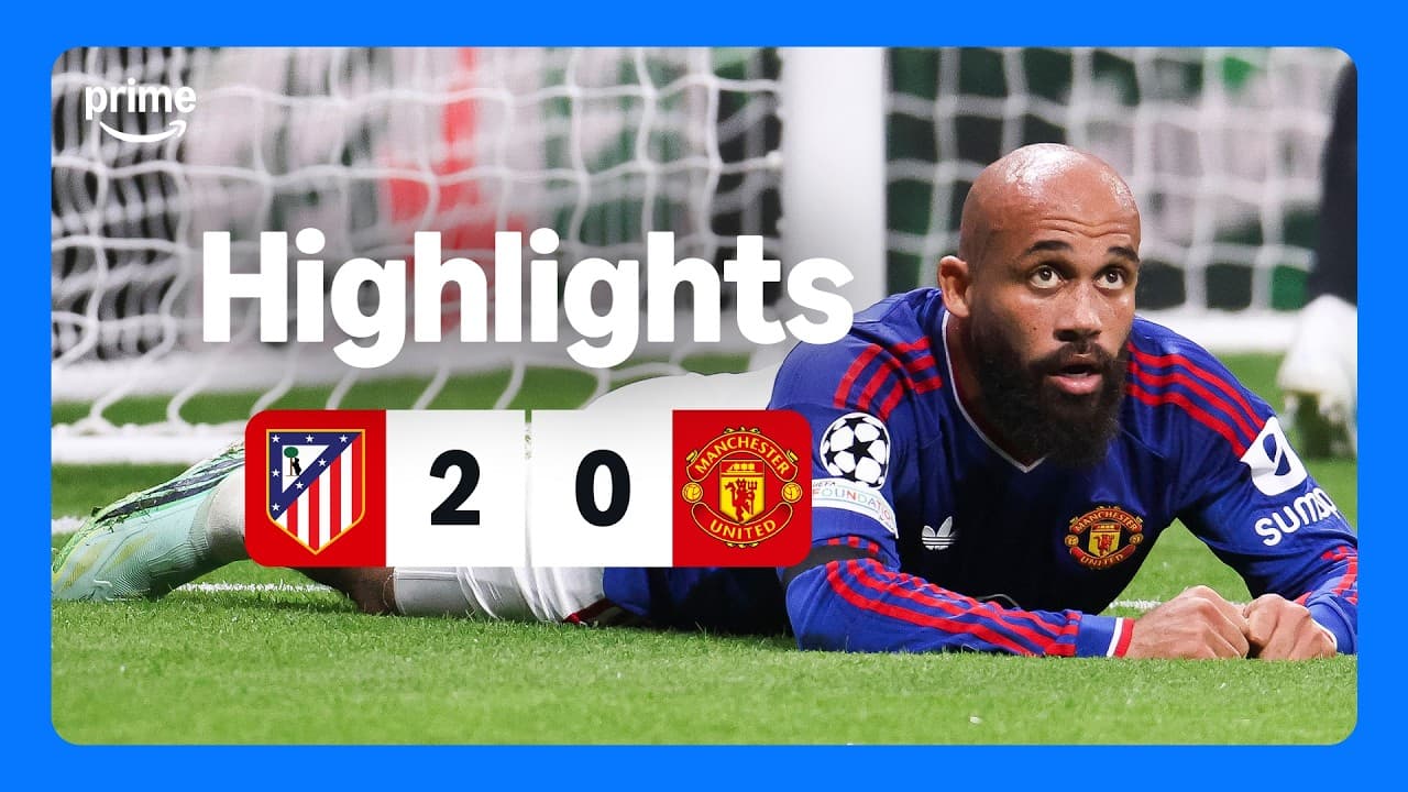 Atletí PUNISH 10-man Carrick side | Atletí vs Man United | UEFA Champions League Highlights 🎥