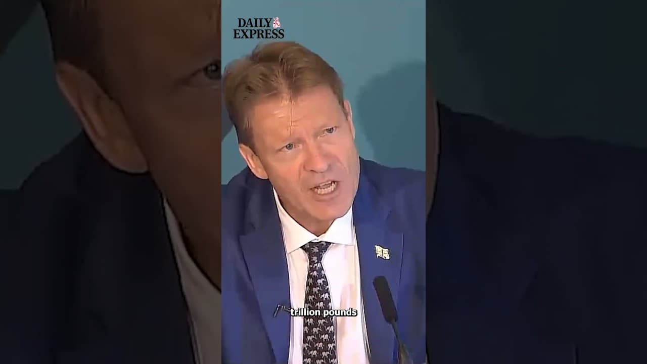 Richard Tice in heated clash with BBC reporter at Reform UK presser on apprenticeships 🔵