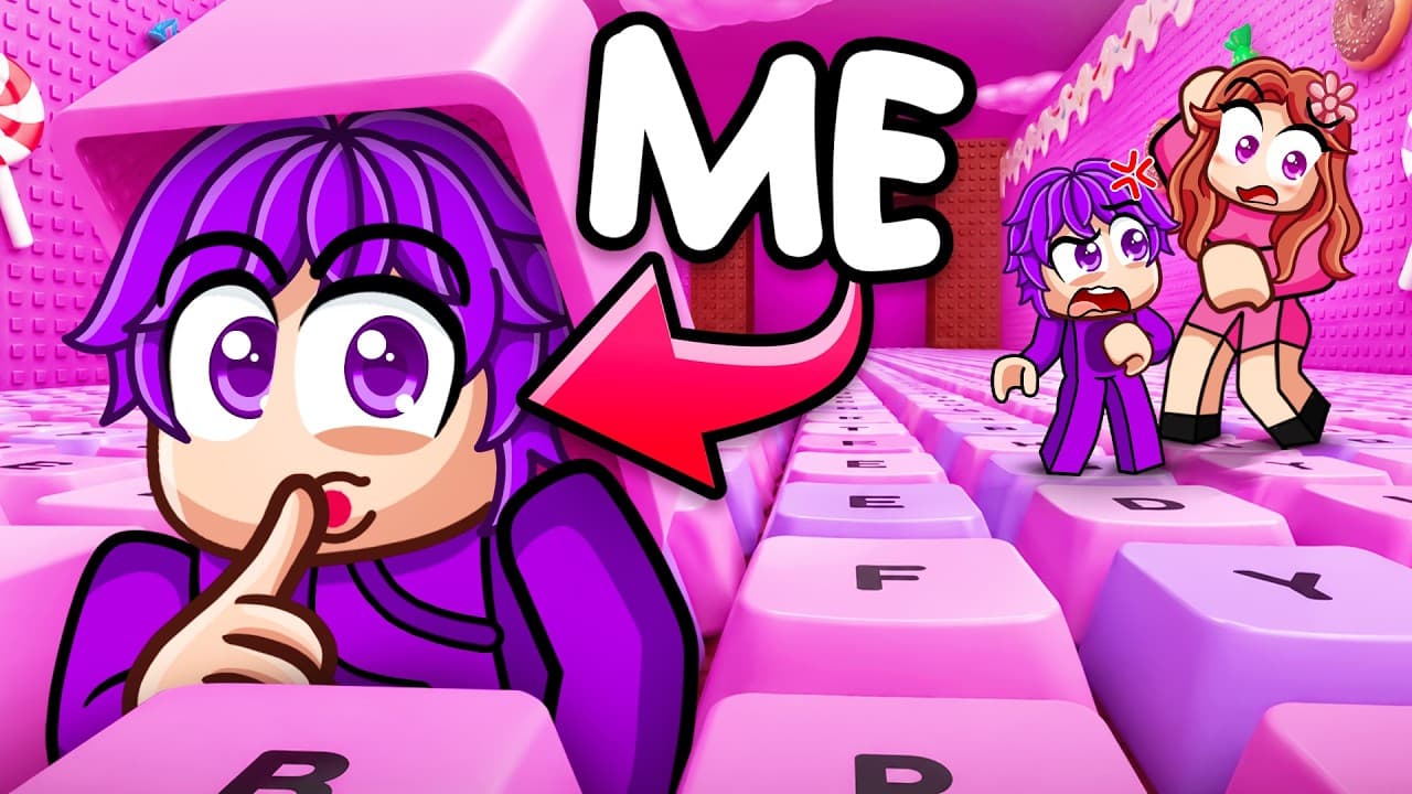 Using GLITCHES to Cheat In +1 Keyboard Hide & Seek!