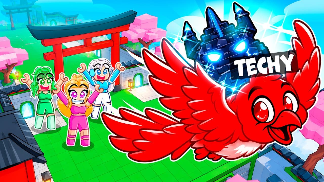 I Became A Helpful BIRD In Roblox Steal An Egg...