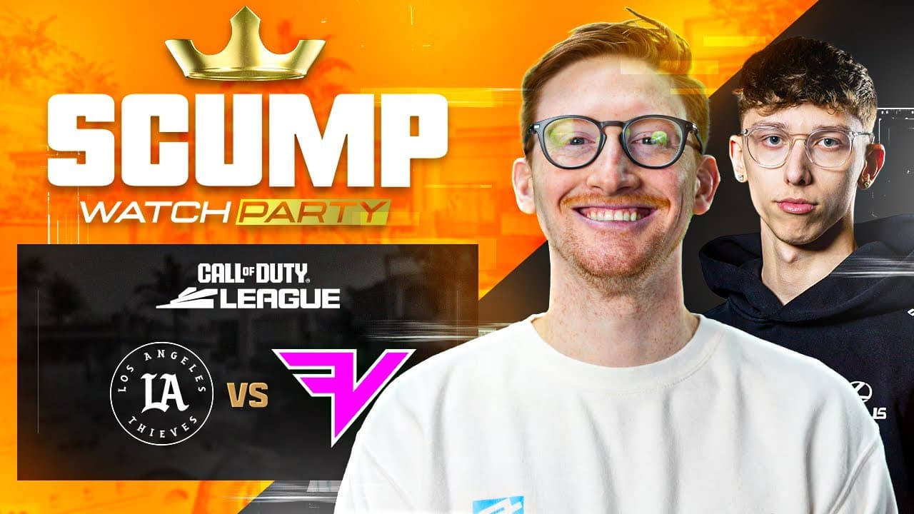 LA THIEVES vs FAZE VEGAS!! SCUMP WATCH PARTY - MAJOR 4 QUALIFIERS WEEK 1