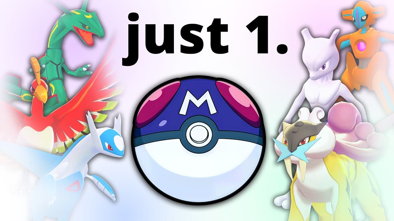 How to Use Your Master Ball in Every Pokémon Game