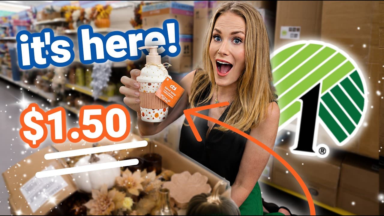 Dollar Tree's ENTIRE Fall Collection is HERE! ✨ Trending Finds!