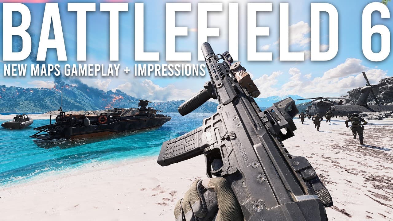 Battlefield 6 NEW Maps Gameplay and Impressions...