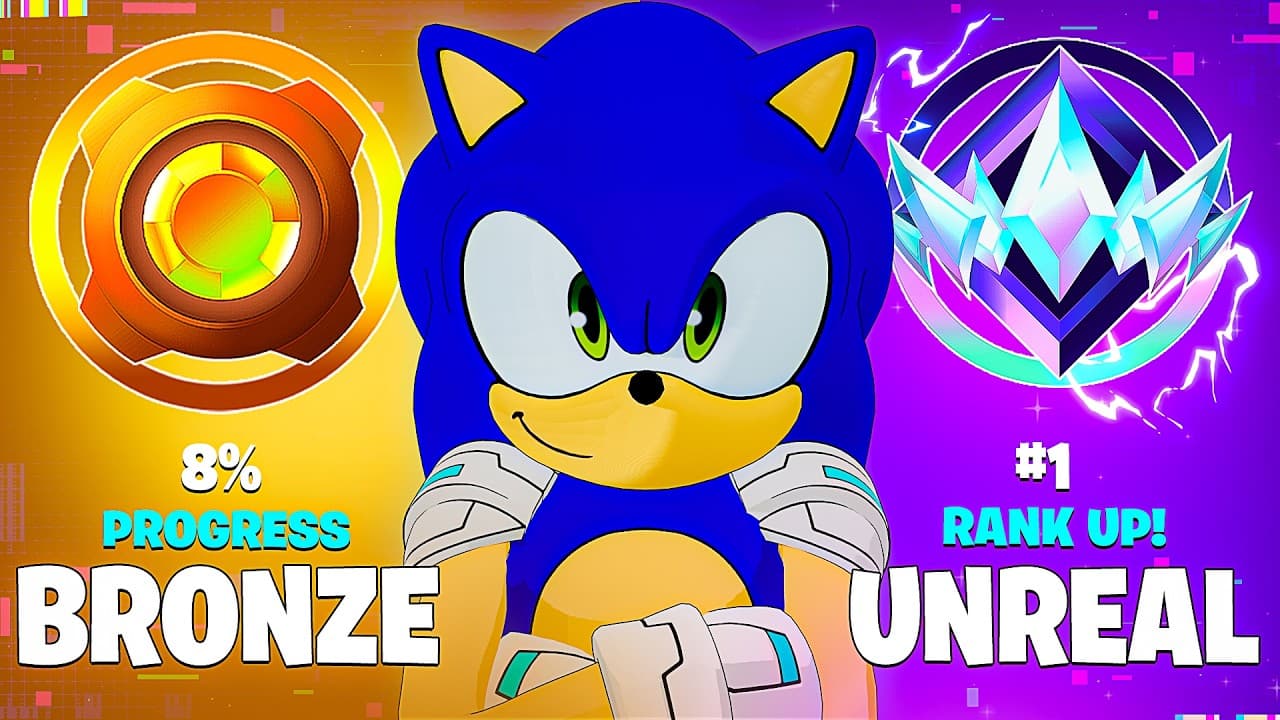UNRANKED to UNREAL *SOLO* RANKED SPEEDRUN! (WORLD RECORD)