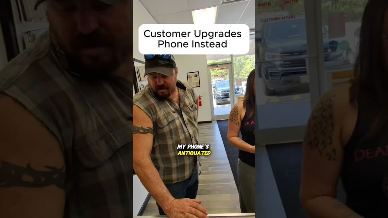 CUSTOMER UPGRADES PHONE π± #brokenfix #smartphone #problemfix #cellphone #sale #buy #cellphone