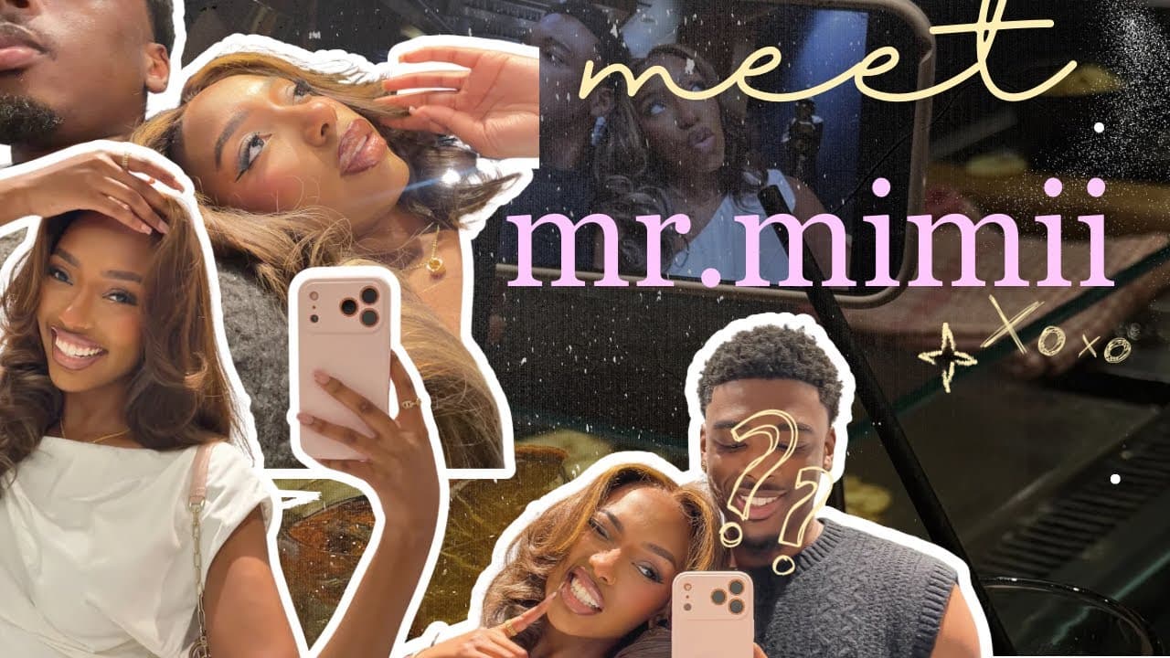 a special weekend with a special someone | introducing mr. mimii