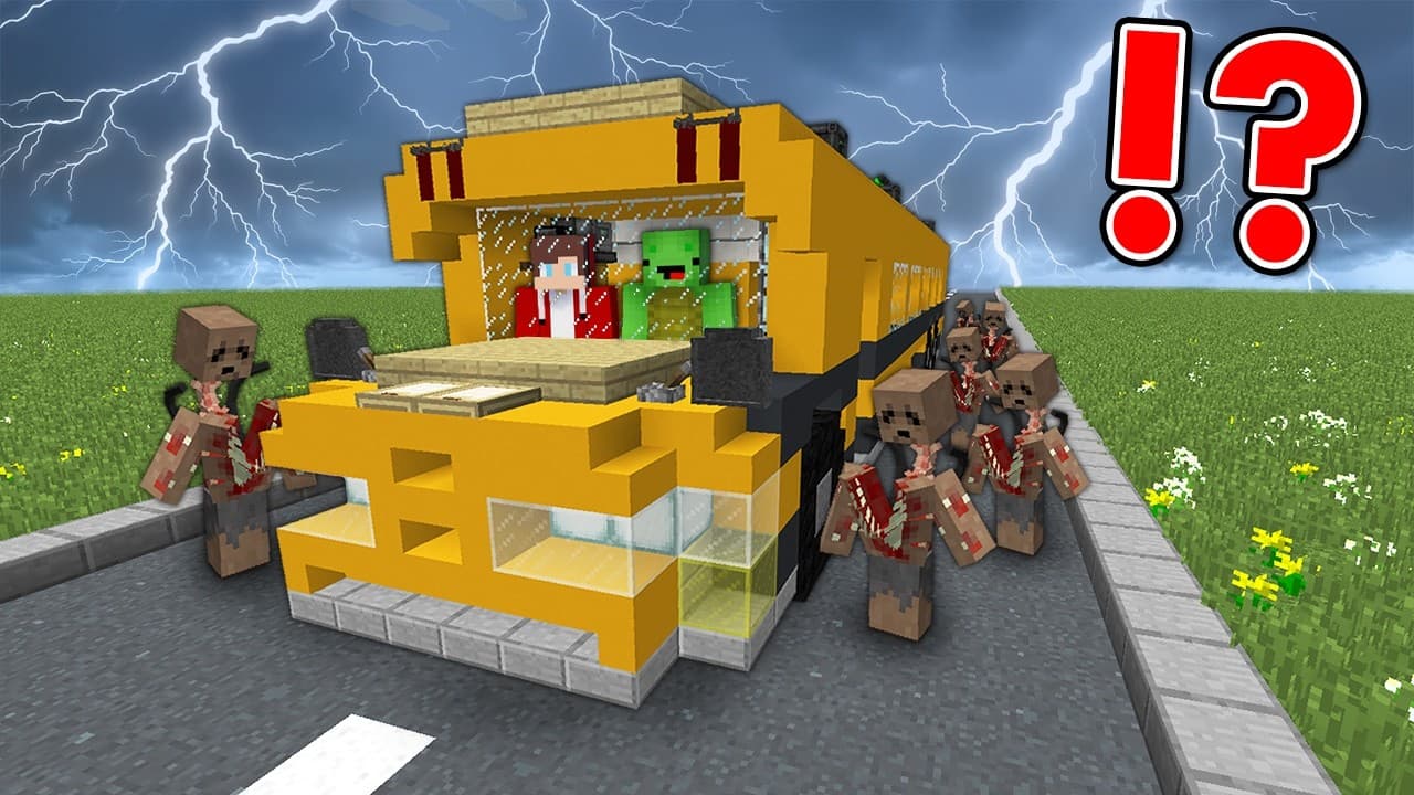 SURVIVING in BUS During ZOMBIE APOCALYPSE