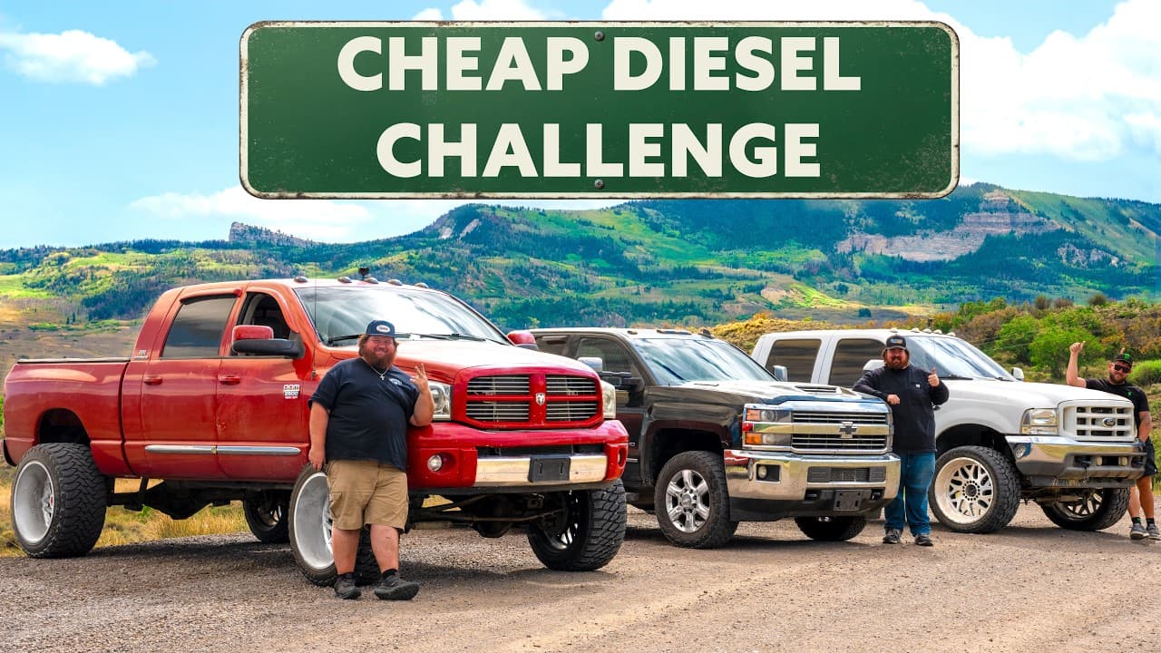 Cheap Diesel Trucks VS 800 Mile Road Trip